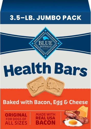 Vista 31 de Blue Buffalo Health Bars Galletas para Perros Crujientes, Horneadas al Horno con Ingredientes Naturales, Calabaza y Canela, Bolsa de 16 onzas