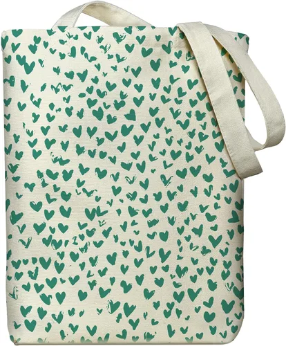Vista 17 de itgowisa Bolsa de lona reutilizable con cremallera y asas, bolsillo grueso, para compras, compras, playa, regalo Adoptdontshop
