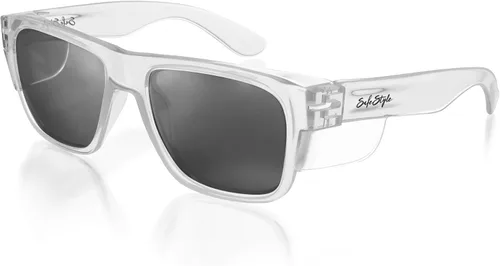 Vista 6 de SafeStyle Fusions - Lentes de seguridad con certificación ANSI Z87.1+, transparentes, tintados y polarizados