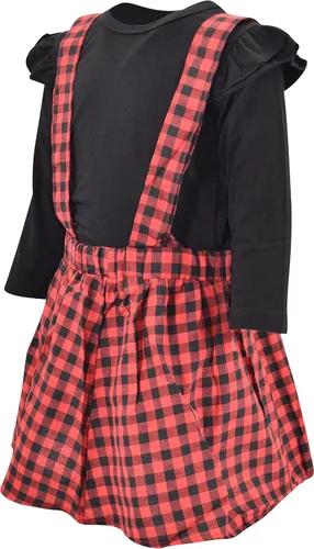 Vista 49 de Unique Baby Girls 2pc Skirt Set Outfit Long Sleeve Top with Skirt