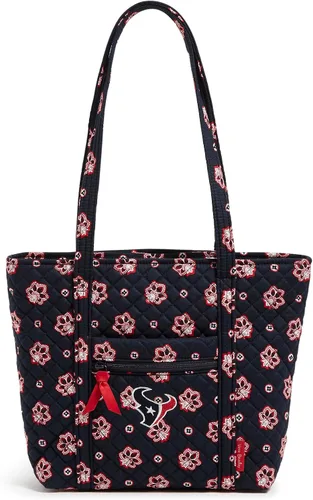 Vista 8 de Vera Bradley Bolso pequeño de algodón Premium para mujer Vera Bandana verde/amarillo con Green Bay Packers