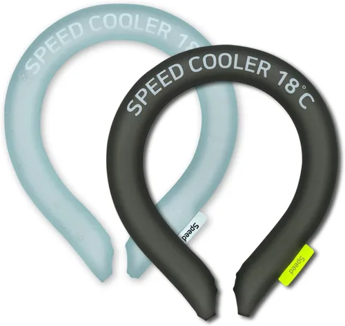 Vista 10 de SpeedUSA Insta Speed - Enfriadores de cuello (paquete de 2) (rosa y gris oscuro)