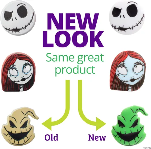 Vista 7 de DecoPac Anillos de The Nightmare Before Christmas, decoraciones de cupcakes con Jack, Sally y Oogie Boogie, paquete de 24