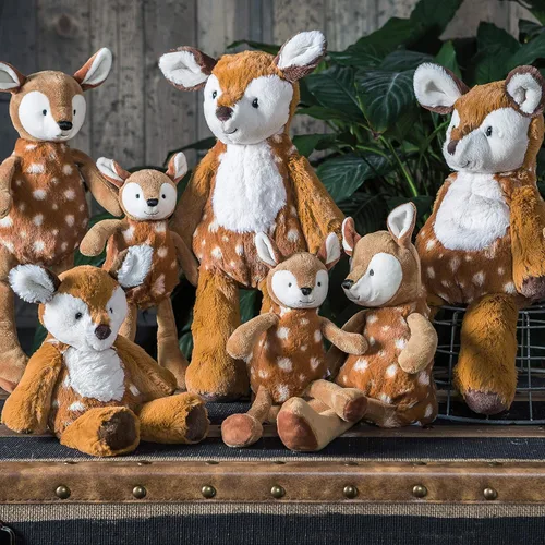 Vista 7 de Mary Meyer - Peluche de animal de juguete Marshmallow Zoo, 9 pulgadas, Junior Cervatillo