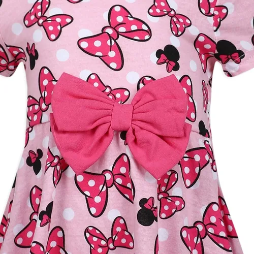 Vista 8 de Disney Paquete de 2 vestidos de Minnie Rocks The Dots para niñas pequeñas