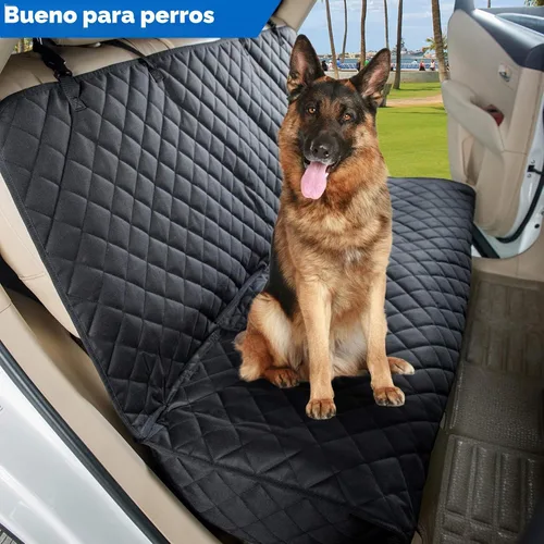 Vista 3 de Viewpets- Protector de asiento de auto. Funda de asiento de auto para mascotas, impermeable, resistente y antideslizante, para perros