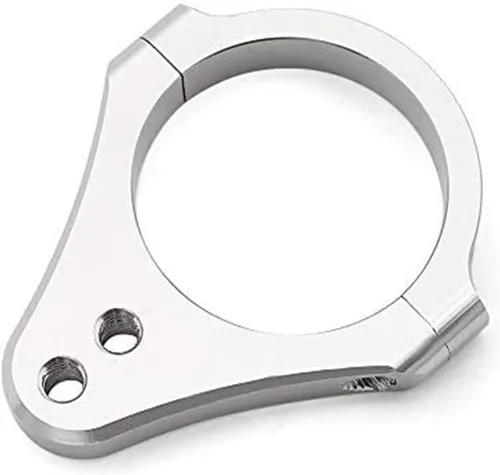 Vista 10 de PROCNC - Amortiguador universal de dirección de aluminio de 1.969 in de diámetro, soporte de abrazadera de montaje de horquilla, fijador de pie