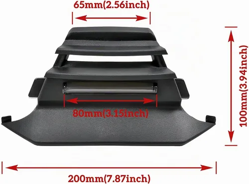Vista 7 de SAUTVS Carenado delantero con luz para Can-Am Ryker 600 900 Sport Rally