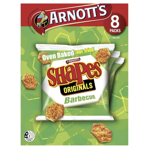 Vista 2 de Arnott's Formas de barbacoa, 8 paquetes por caja