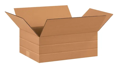 Vista 2 de AVIDITI Cajas de mudanza grandes 16 pulgadas de largo x 12 pulgadas de ancho x 6 pulgadas de alto, paquete de 25 Caja de cartón corrugado