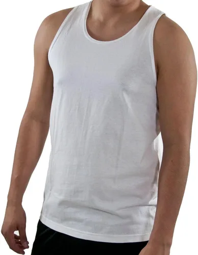 Vista 4 de Russell Athletic Camiseta básica de algodón para hombre Rojo real básico