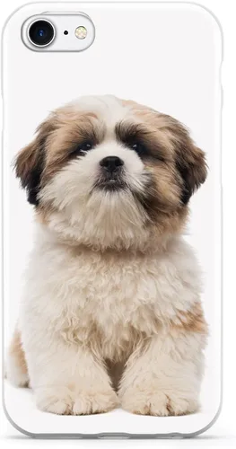 Vista 19 de Inspired Cases - Funda compatible con iPhone Xs Max - Funda protectora con textura 3D para Apple iPhone Xs Max - Shih Tzu