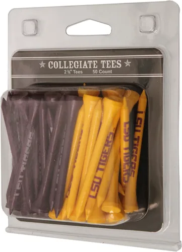 Vista 6 de Team Golf NCAA Unisex-Adult Team Golf NCAA 2-3/4" Golf Tees, 50 Pack, Regulation Size, Multi Team