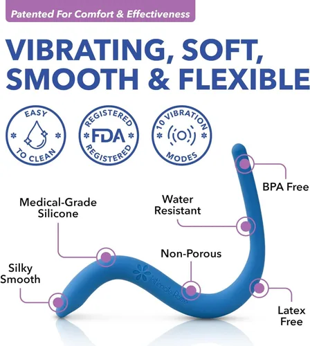 Vista 3 de Varita pélvica vibrante IntimateRose para el alivio del dolor muscular pélvico - Vibración para terapia física pélvica - Sin BPA, sin látex