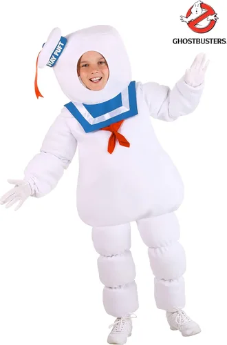 Vista 2 de Disfraz de Cazafantasmas Stay Puft para niños, Blanco