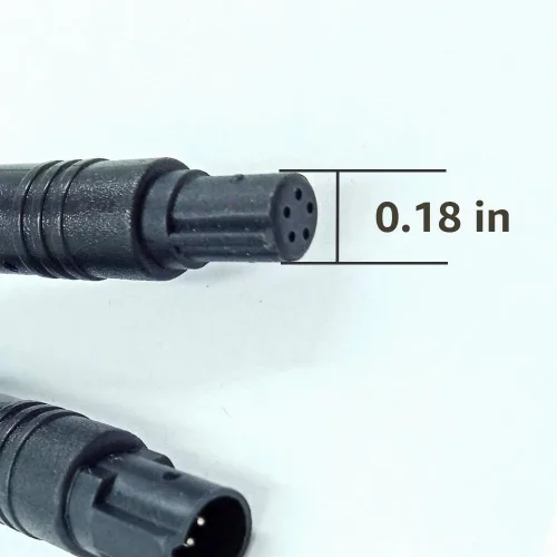 Vista 4 de Cable de extensión de cámara de respaldo 5P de 16.5 pies