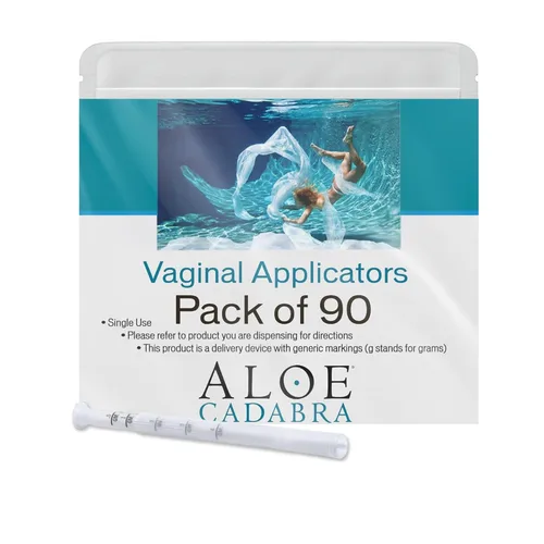 Vista 6 de Aloe Cadabra Aplicadores vaginales desechables, paquete de 15