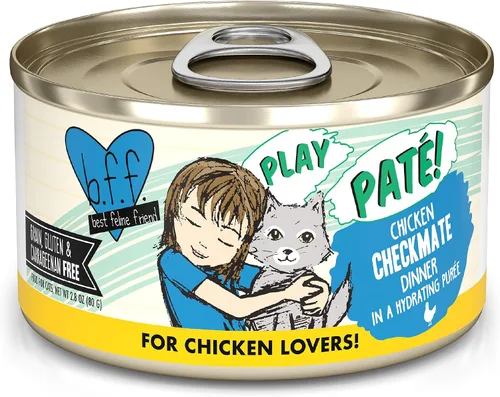 Vista 35 de Weruva B.F.F. Play - Best Feline Friend Paté Lovers, Aw Yeah!, T.T.Y.L. de atún y pavo con atún y pavo, lata de 2.8 onzas (paquete de 12)