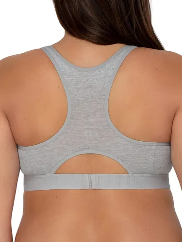 Vista 2 de Smart & Sexy Brasier Cloud de algodón cómodo con cierre frontal y espalda cruzada para mujer