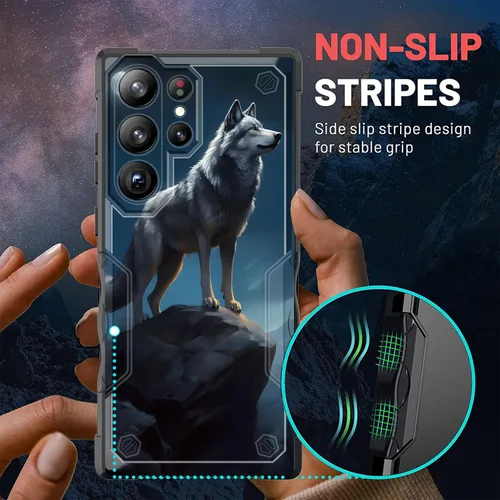 Vista 352 de Funda para Galaxy A14 5G, [Doble Capa][Protección contra Caídas de Grado Militar de 10 Pies] [Antideslizante] Funda Resistente a Prueba de Golpes