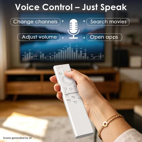 Vista 5 de Replacement for Samsung Frame Smart TV Voice Remote Control