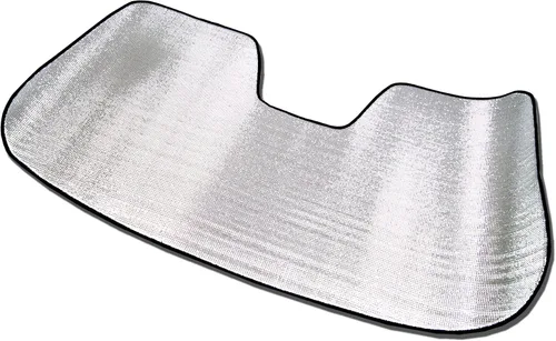 Vista 2 de RSS-270 - Parasol enrollable para parabrisas de automóvil, color plateado, juego de 1 pieza compatible con Nissan Leaf ZE0 2010-2017