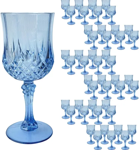 Vista 7 de 24 piezas de copas de vino de plástico negro, copas de vino de plástico reutilizables, copa negra tipo cáliz, vasos duraderos y resistentes que se