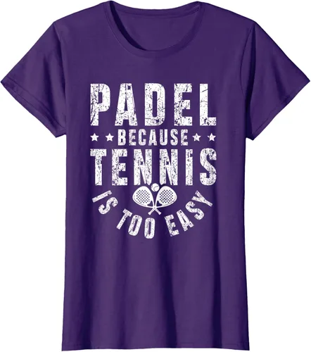 Vista 11 de Padel, Because Tennis is Too Easy - Camiseta de Padel Player