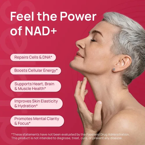 Vista 3 de Suplementos NAD+ para mujeres y mujeres probióticos