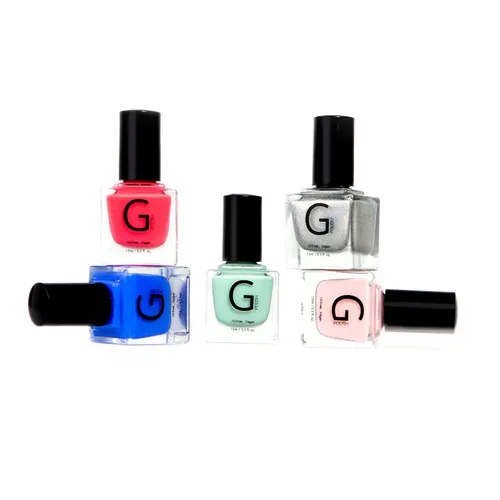 Vista 8 de G Polish Farmers Market - Juego de esmaltes de uñas Clean Beauty, juego de regalo para adolescentes y adultos, no tóxico, sin 9 libre de crueldad