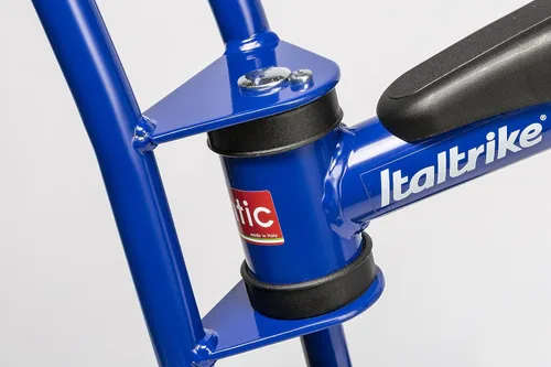 Vista 3 de Italtrike Atlantic - Triciclo de doble asiento para exteriores para niños pequeños y niños, ingeniería superior, fuerte y duradero, fácil de montar