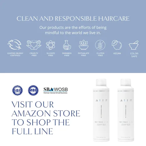 Vista 6 de AIIR Spray de peinado de textura - Spray seco voluminizador para elevación, fijación ligera y cabello fino y delgado - 7 oz