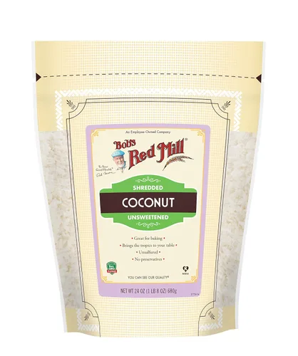 Vista 10 de Bob's Red Mill Coco rallado sin azúcar, bolsa de 12 onzas