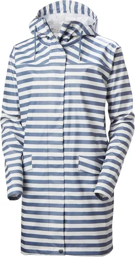 Vista 19 de Helly Hansen Chaqueta impermeable blanco (White Navy Stripe)