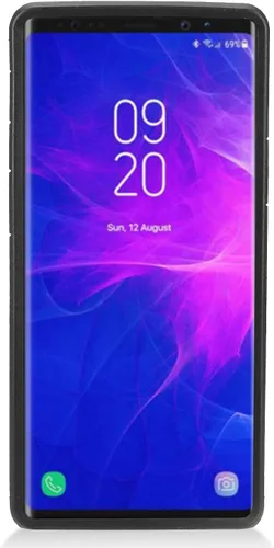 Vista 4 de Compatible con Samsung Galaxy Note 9 SM-N960 Note9 - Funda rígida híbrida para teléfono - AD1 mármol negro