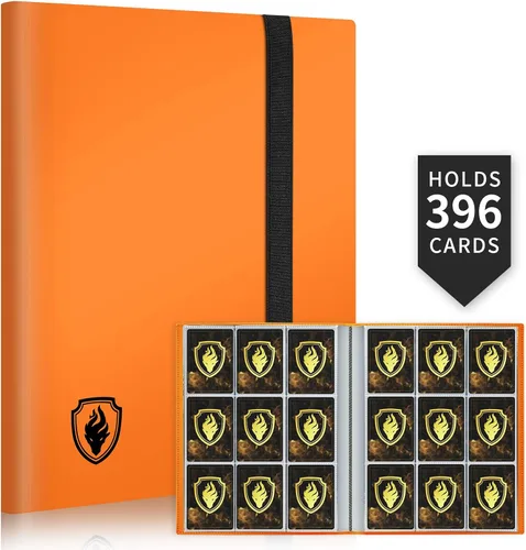 Vista 9 de Fabmaker Carpeta de tarjetas con 9 bolsillos, 396 bolsillos, color negro