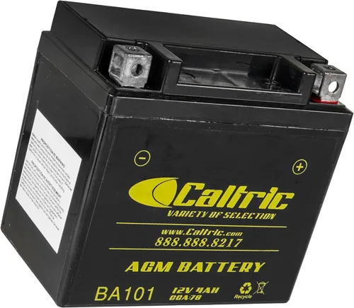 Vista 5 de Caltric Batería Agm compatible con Polaris Scrambler 50 2001 2002 2003
