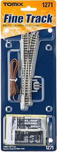 Vista 2 de Tomytec 012719 – Accesorios ferroviarios modelo derecho eléctrico suave