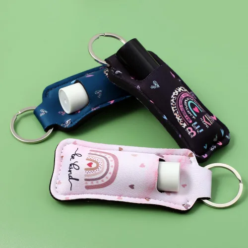 Vista 42 de COOKOOKY Chapstick - Llavero con clip para bálsamo labial