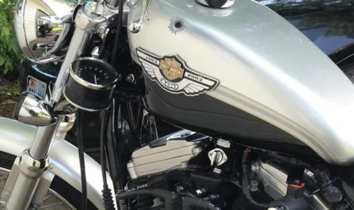 Vista 2 de JBSporty ♤ juego con soporte lateral para velocímetro para Harley Sportster♧