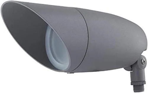 Vista 8 de Nuvo Lighting 62/1201 Foco LED de Paisaje 6 Vatios Acabado Gris Oscuro, 5.5 pulgadas Integrated LED, Compact 5.5-inch size, Adjustable aiming