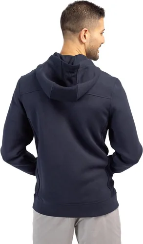 Vista 5 de Cutter & Buck Roam Eco Half Zip Recycled Mens Pullover Hoodie