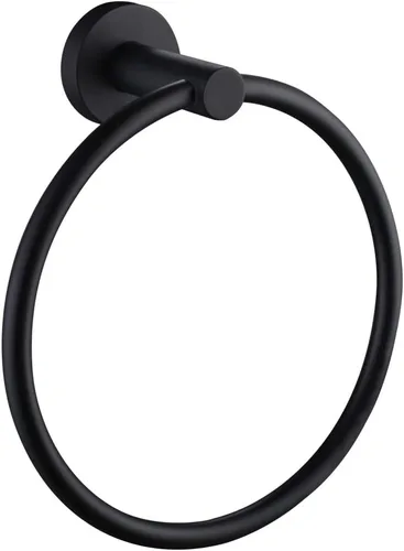 Vista 14 de APLusee Towel Ring for Bathroom Wall, Brushed Dark Gold Hand Towel Ring Holder, Heavy Duty SUS 304 Stainless Steel Modern Bathroom Accessories