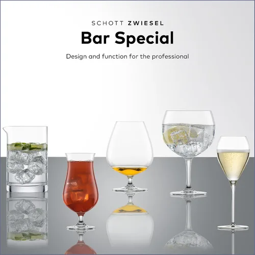 Vista 4 de Schott Zwiesel Tritan - Barra de cristal especial, vaso de coñac XXL, 29.8 onzas, juego de 6