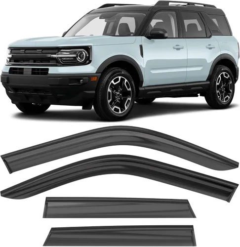 Vista 38 de Deflectores de ventana irrompibles con cinta para Chevrolet Equinox 2025-2026