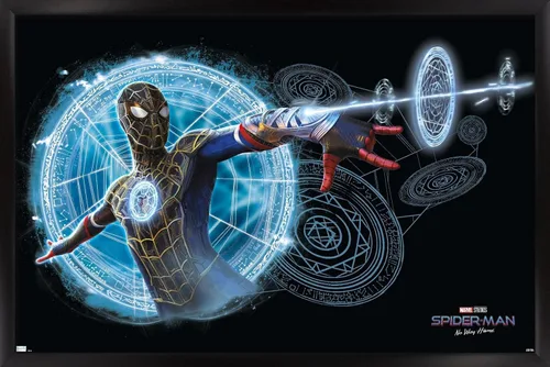 Vista 6 de Trends International Marvel Spider-Man: No Way Home - Póster mágico de pared, 14.725 x 22.375 pulgadas, versión premium sin marco