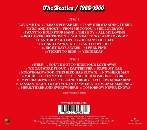 Vista 2 de The Beatles 1962-1966 (2023 Edition)
