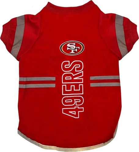 Vista 12 de Pets First NFL Chicago Bears Camiseta para Perro, Camiseta de Fútbol Americano para Perros y Gatos - Camiseta Deportiva Duradera para MASCOTAS - 3