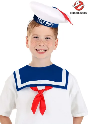 Vista 2 de Kit de disfraz de hombre malvavisco Stay Puft para niños