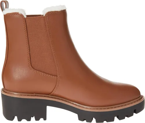 Vista 6 de The Drop Botas Campbell Sherpa Chelsea para mujer